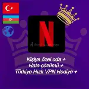 Hediyeli Kişiye Özel Odalı Netflix Hesap