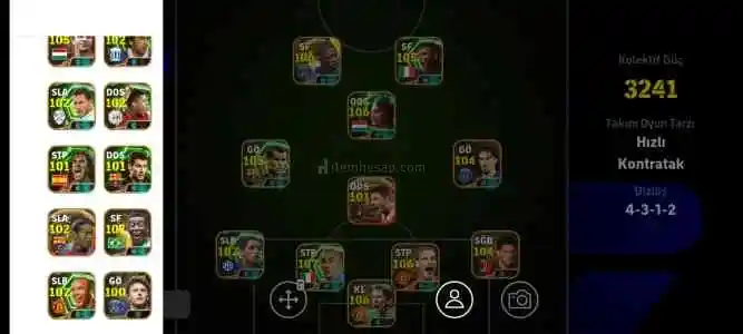 Hesabım satılıktır kendi oynadığım bireysel hesaptır