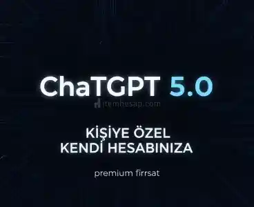 Kişiye Özel Chatgpt 5 Business | 1 Ay Garantili