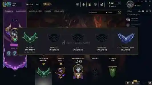 Lol 715 Level - 435 Kostüm - Full Hero - Diamond 2