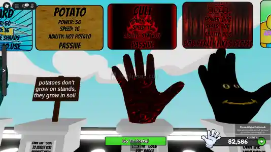 slap battles cult eldiveni + patato eldiveni