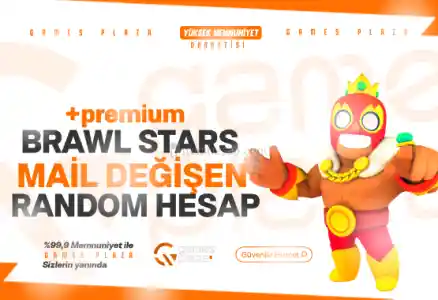 ⭐Premium Mail Değişen Brawl Stars Random Hesap