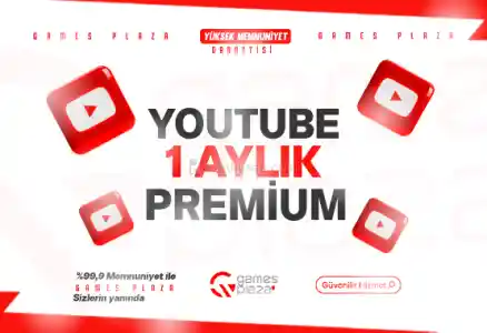⭐Kendi Hesabınıza | 1 Aylık Youtube Premium⭐