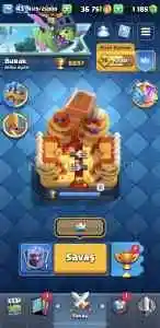 Clash Royale hesap 8924 kupa