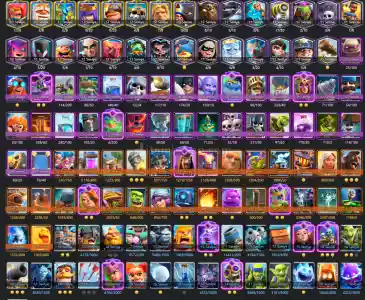 11000 Kupali 55 Seviye 11 Evrimli Hesap