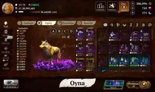 75 sevıye The wolf (kurt) oyunu