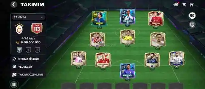 Ucuz VE Balli Fifa Mobile Hesap