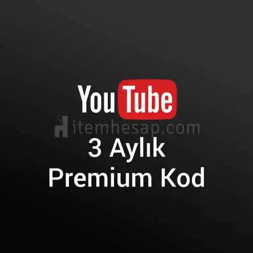 3 Aylık Youtube Premium KOD / Youtube Music