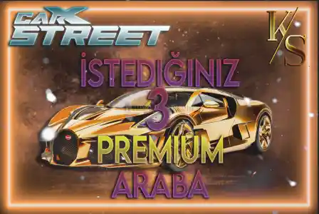 ⭐[?Premium] Carx Street İstediğiniz 3 Araba