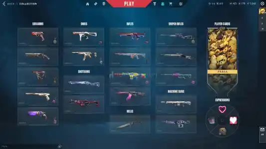 ? Efsane Skin Koleksiyonu Valorant Hesabi ?