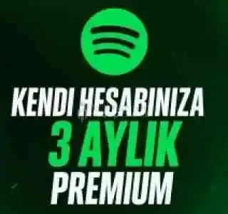 3 Aylik Spotify Premium Kodu Kendi Hesabiniza