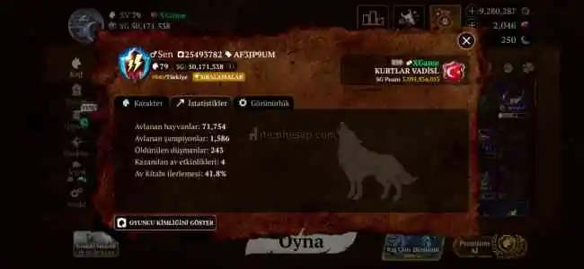 The Wolf : RPG Hayvan Avı Oyunu