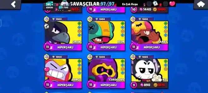 Uygun Brawl Stars Full Hesap Hesabin Bütün Bilgileri Kurtarma Kodlariyla Verilecektir Güvenilirdir