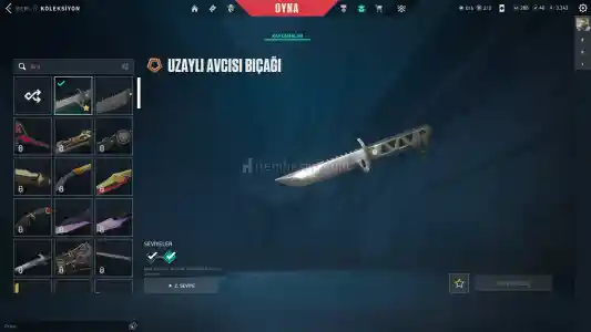 uzaylı avcısı bıçak