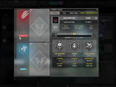 Wolfteam Hesap Dolu Kutu VAR 25M+KP Slot Full Açiktir