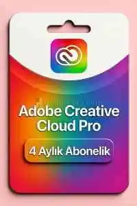 Adobe Creative Cloud Pro | 4 Ay | Otomatik Teslim