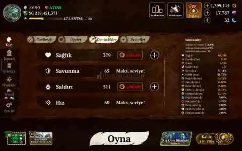 The wolf hesap 90 lvl