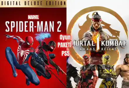 Spider-Man 2 Deluxe + Mortal kombat 1 Full PS5