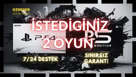 Istediğiniz 2 PSN Oyunu + Garanti