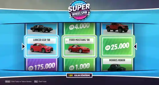 Forza Horizon 5 PC 950M CR + 230 Araç Full+Full