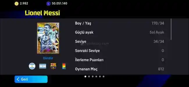 Efootbal 3215 kolektif güç