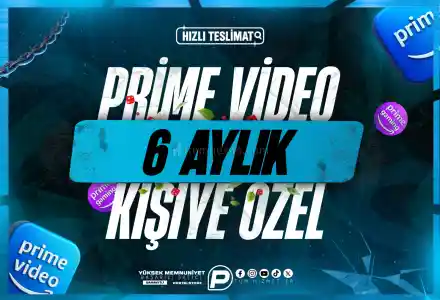 ?️[Sorunsuz] 6 Aylık Sadece Kişiye Özel Prime Video?️