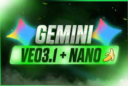 Kişiye Özel Gemini PRO (Nano Banana + VEO3.1 ) [1 Aylık]