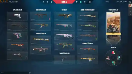 100k TL lik Full+Full Koleksiyonluk Hesap!