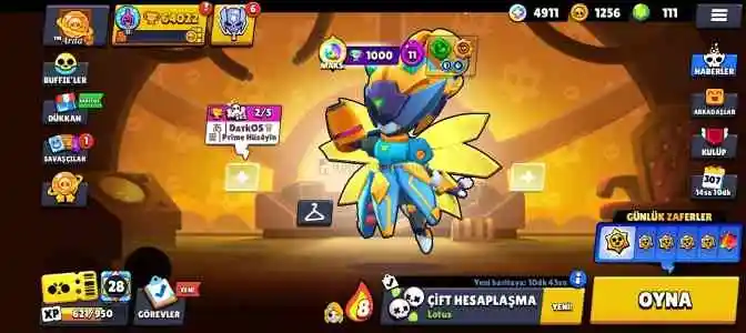 ? 64K Kupa | 38x 1K+ Karakter | PRO Pass Açik | Efsane Hesap ?