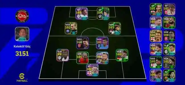 3151 Mükemmel Hesap 105 Mbappe Rezer BOL TEK BAĞ