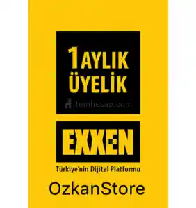 Exxen 1 Aylık Reklamlı Dizi film Paketi