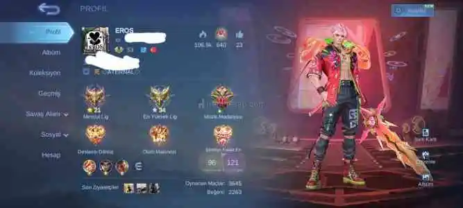 Kendi hesabımı satıyorum yanındada 8 seviye wkiple beraber alıcısına hayırlı olsun