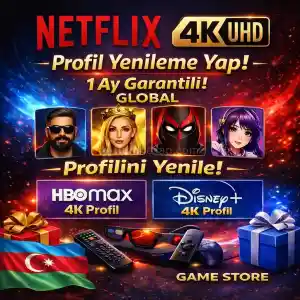 [Profil Yenileme] Mevcut Netflix Profilini Uzat – 30 Gün Garanti!