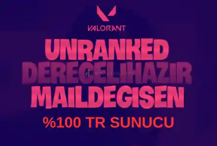 Mail Değişen TR Unranked +20 Level