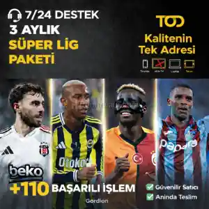 Tod 3 Aylık Süper Lig Paketi