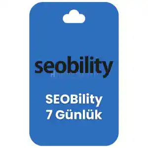 SEOBility 7 Günlük