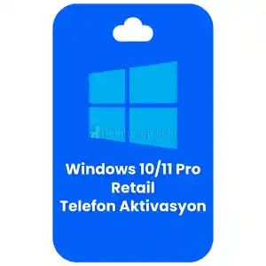 Windows 10/11 Pro Retail | Telefon Aktivasyon