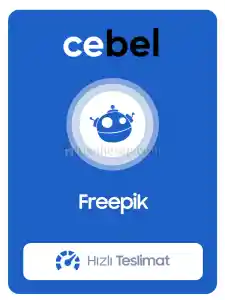 Freepik 1 Aylık Günlük 20 İndirme