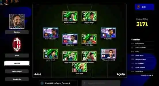 Steam Efootball Hesap 3171 KG