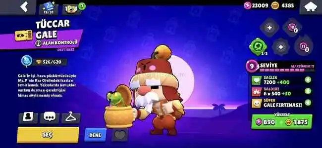 1,2,3,5. Battle Passler Full OG VE 145 Kostüm ,10K Mücevher ,100 Elmas ,82 Kahraman Değerli OLD Brawl Stars Hesabi