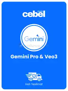 Gemini Pro & Veo3 - 1 Yıllık - Kişisel