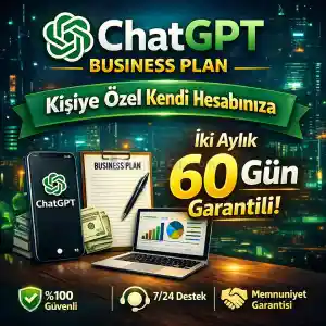 2 Ay Garantili Kişiye Özel Hesabınıza Chatgpt 5.2 Business