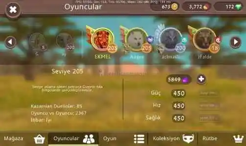 Wild craft satılık hesap