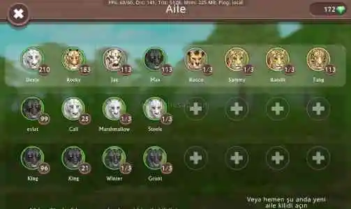 Wild craft satılık hesap