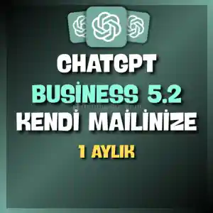 Kendi Mailinize + ChatGPT Business 1 Aylık