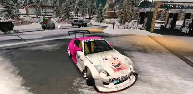 muq detaylı anime çizimli 350z