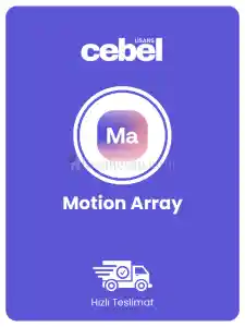 Motion Array | 6 Aylık | Günlük 50 İndirme