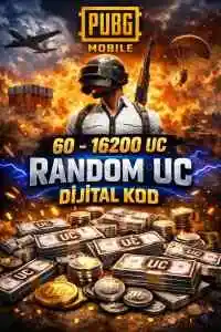 Random UC Pubg Mobile 60-16200 UC Arasi