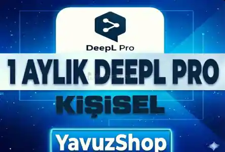 DeepL PRO + Write PRO Kişisel Hesap
