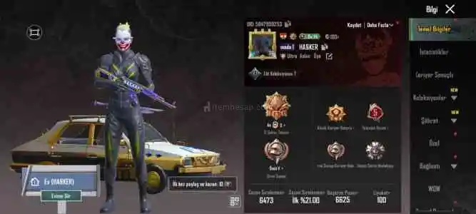 Ucuz VE Güzel Hesap Destansi Dolu 76 LVL